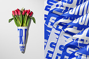 Bouquet Tissue Wrapping Paper Mockup, a Merchandise Mockup by creatsy5 (Thumbnail 11 of 22)