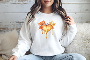 Watercolor Maple Syrup Clipart, an Illustration by Watercolor design (Thumbnail 9 of 12)