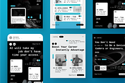 AI Course Academy Instagram Post, a Social Media Template by SquidPixey (Thumbnail 5 of 6)