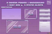 Kawaii twitch overlay package, a Social Media Template by 2SUNS (Thumbnail 3 of 3)