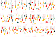 Christmas Lights Clipart, an Illustration by Markicha Art (Thumbnail 2 of 5)