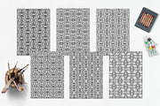 Patterns for coloring PDF,JPG vol-03, a Brochure Template by dnapslvsk (Thumbnail 5 of 6)