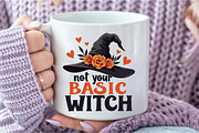 Not Your Basic Witch Sublimation, a Graphic by Libby Wishes (Thumbnail 4 of 5)