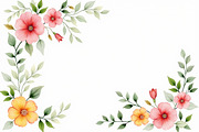 Bright Floral Watercolor Set, an Illustration by jahid234 (Thumbnail 10 of 11)