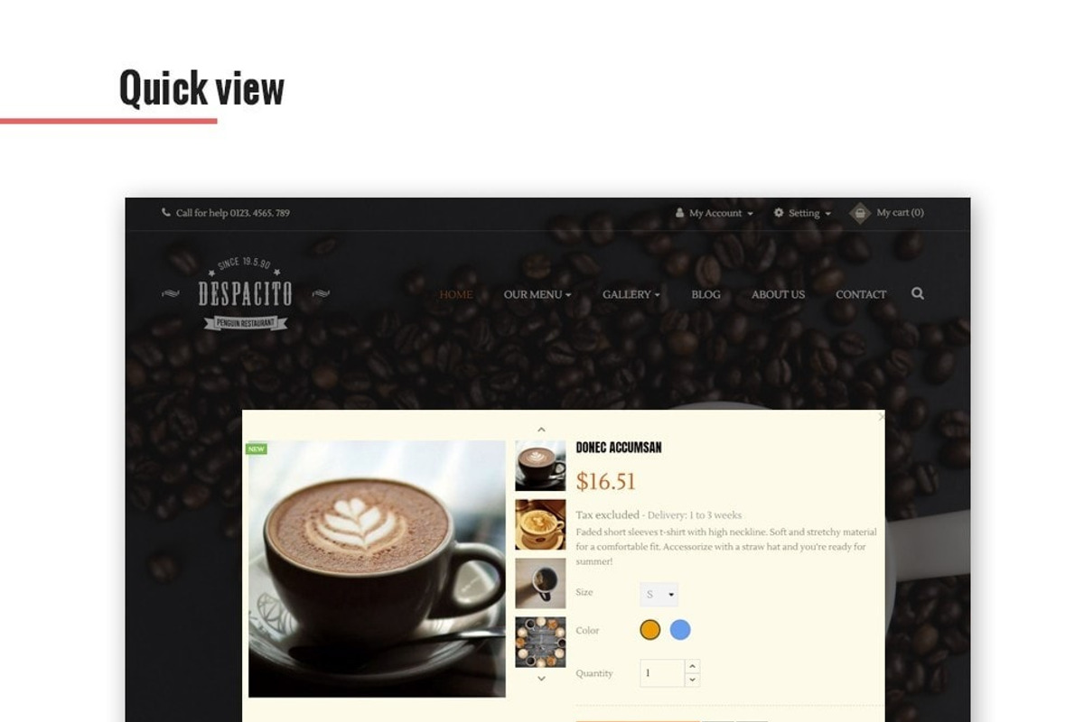 Lep Despacito, a Bootstrap Template by LeoTheme (Photo 4 of 7)