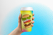 Burgers Collection in Pop Art style, a Food Illustration by ennona_art (Thumbnail 9 of 10)