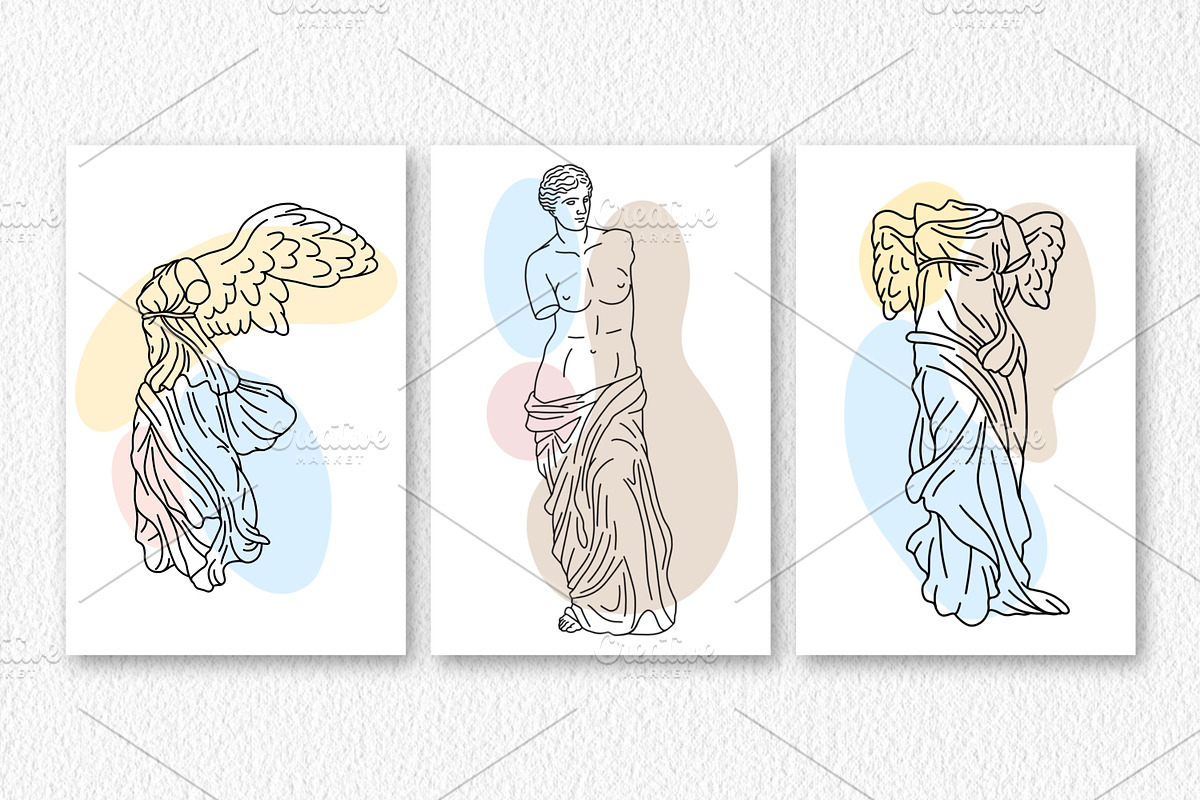 Antique stamp brushes for Procreate, a Brush Add-On by ViktoriArt (Photo 6 of 10)