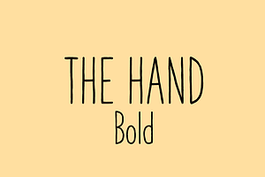 The Hand Bold