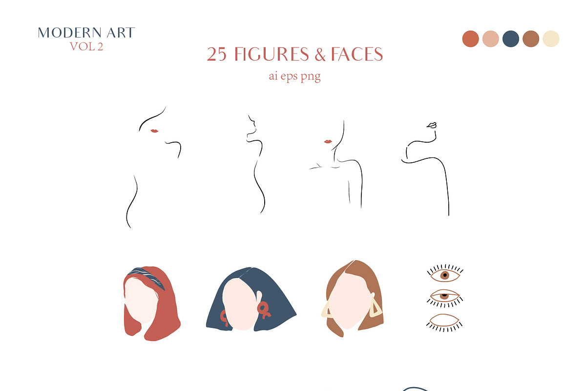 Abstract Prints Shapes Graphics vol2, an Object Graphic by Kaya Fonts (Photo 10 of 20)