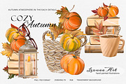 Cozy Autumn. Collection, an Illustration by Leonaa art (Thumbnail 2 of 13)