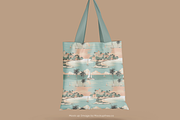Palm Beach Toile Seamless Pattern, a Pattern Graphic by STUDIO CHOTI (Thumbnail 6 of 9)