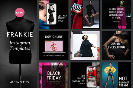 Fashion Templates Canva Instagram