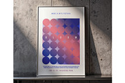 Gradient Wave Poster Templates, a Poster Template by Xenialien (Thumbnail 2 of 5)