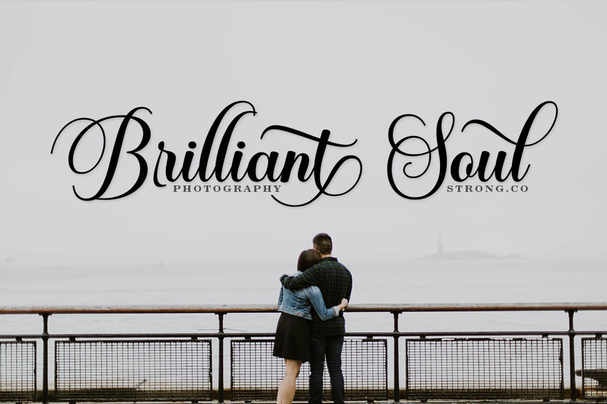 September Rain Script, a Script Font by Strong.co (Photo 3 of 8)