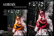 10 Bloody Halloween Photoshop Action, an Action Add-On by Hue Palettte Studio (Thumbnail 2 of 10)