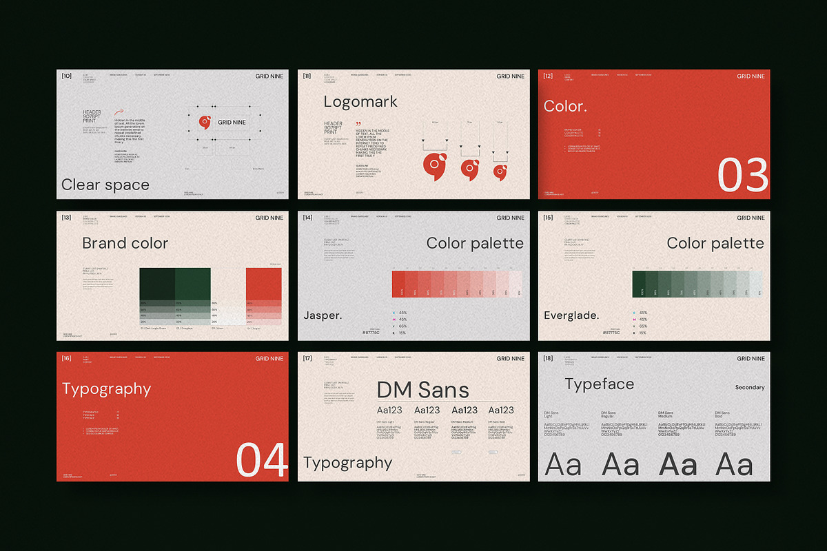 Brand Guidelines Presentation, a Presentation Template by Studio Temply (Photo 10 of 13)