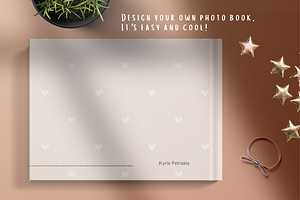 Baby Photo Book Template. Freebie!