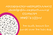 Dragon Fruit Handwritten Font, a Font by Sabrina Schleiger Design (Thumbnail 2 of 4)