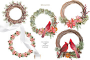 Christmas holiday clipart, a Seasonal Illustration by Vasmila (Thumbnail 6 of 12)