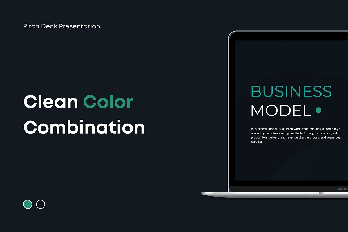 Dark Modern Pitch Deck Presentation, a Presentation Template by Jogiia Digital (Photo 2 of 4)