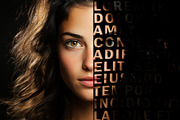 Half Identity Portrait Photo Effect, a Brushes & More by studiogstock (Thumbnail 1 of 2)