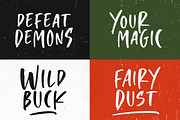 Move Forward - New Brush Font, a Font by Bale Type (Thumbnail 4 of 12)