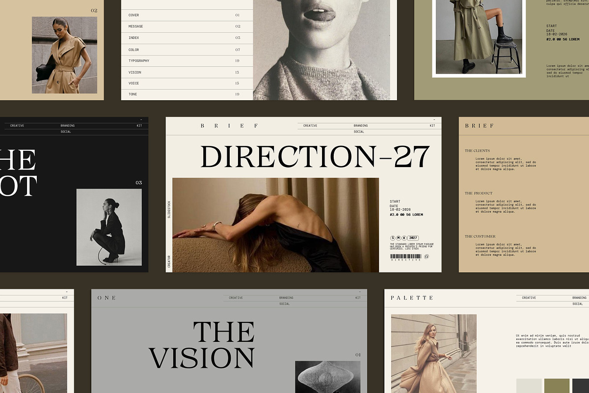 Raye | Creative Direction Kit, a Presentation Template by slidestock55 (Photo 2 of 14)