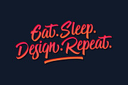 Ghost Type, a Script Font by Sam Parrett (Thumbnail 3 of 6)