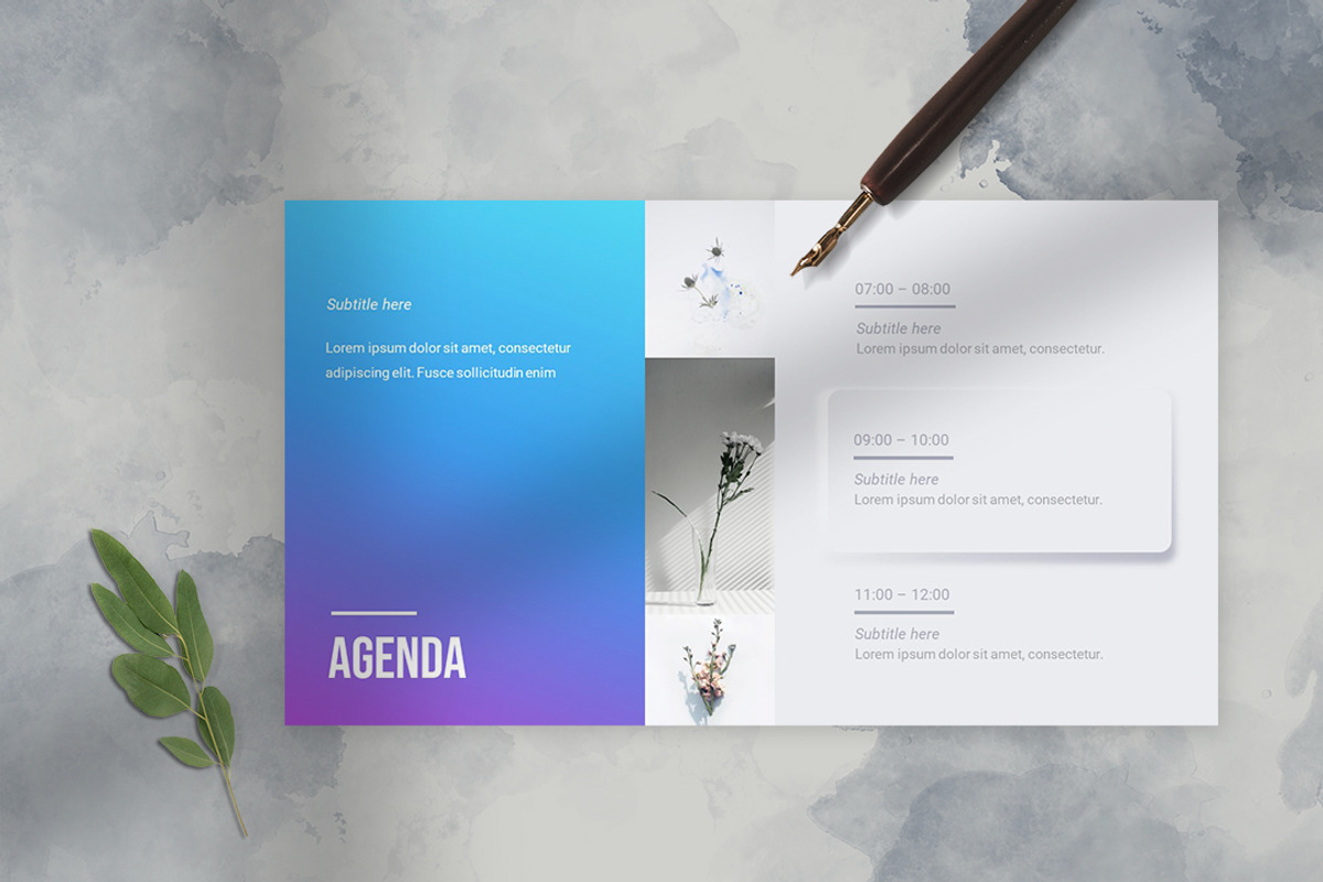 Neumorphism Google Slides Template, a Presentation Template by Zacomic Studios (Photo 2 of 8)