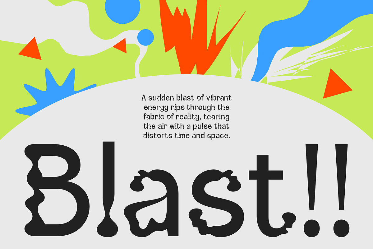 CS Rigore – Trippy Font, a Sans Serif Font by Craft Supply Co. (Photo 6 of 8)