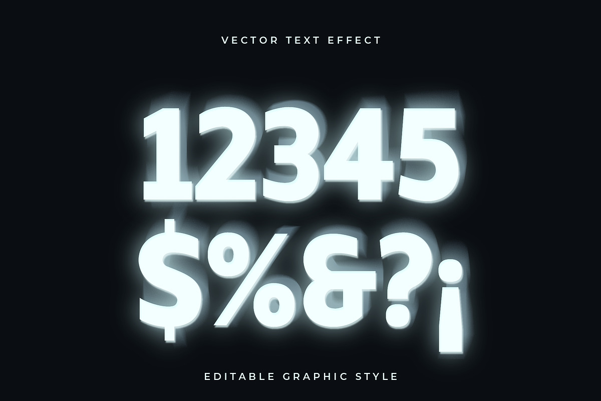 Glowing Blur Neon Text Effect preview 2