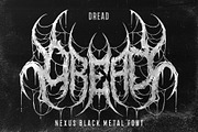 Nexus Blackmetal Font, a Blackletter Font by Blackmetalfont (Thumbnail 2 of 6)
