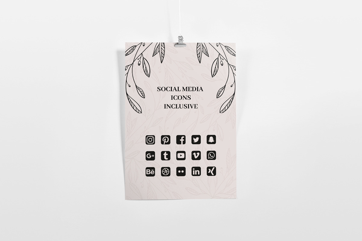 FLORAL Resume/CV + Cover Letter, a Resume Template by AgataCreate (Photo 5 of 10)