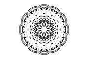 Black and White Mandala Patterns Set, a Decorative Illustration by NJ Himel (Thumbnail 8 of 101)