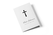 Funeral program template | BI-fold, a Brochure Template by inserenity (Thumbnail 2 of 6)
