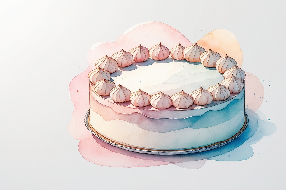 Colorful Pastry Clipart Set, an Illustration by hafijul (Photo 6 of 9)