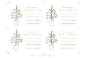 LoveTree Wedding Invitation Suite, an Invitation Template by MoLa (Thumbnail 4 of 5)