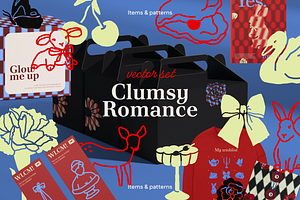 Authentic Romantic Vector Set, an Object Graphic by My.Ordinarty