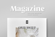 Magazine Cover Mockup Set, a Print Template by Creative Veila (Thumbnail 6 of 8)