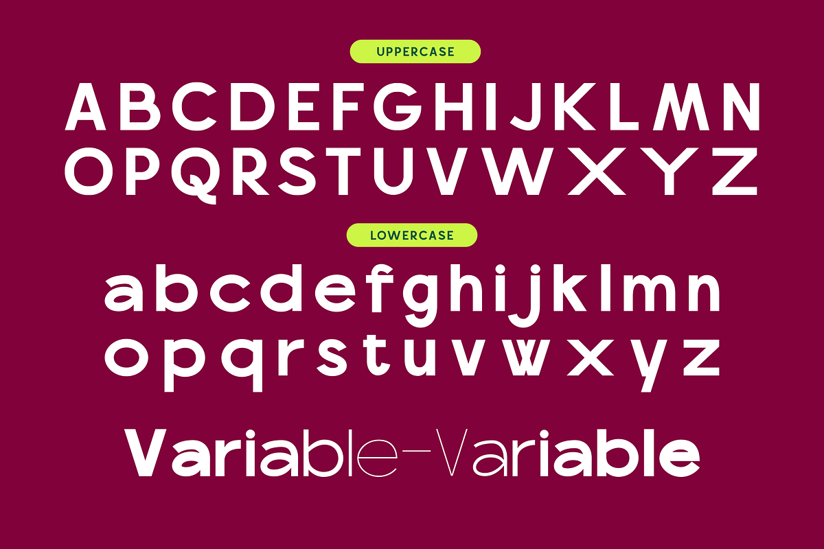 Scramble - Experimental Sans Family, a Sans Serif Font by agnyhasyastudio (Photo 17 of 17)