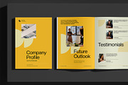 Yellow Modern Company Profile, a Brochure Template by Neermana (Thumbnail 3 of 11)
