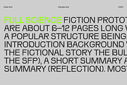 Drab — modern grotesk font, a Sans Serif Font by Viktor Pesotsky | Fonts (Thumbnail 8 of 18)