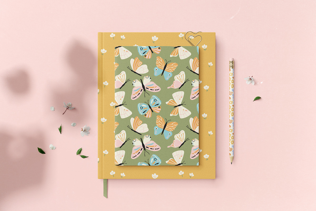 Blooming Summer - Patterns & Flowers, a Pattern Graphic by simpleblues (Photo 7 of 12)
