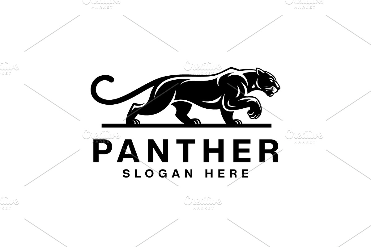 Panther Logo, a Branding & Logo Template by Pixes