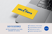 BUSINESS CARD Fun Toys, a Business Card Template by The Little Lily Studio (Thumbnail 4 of 4)