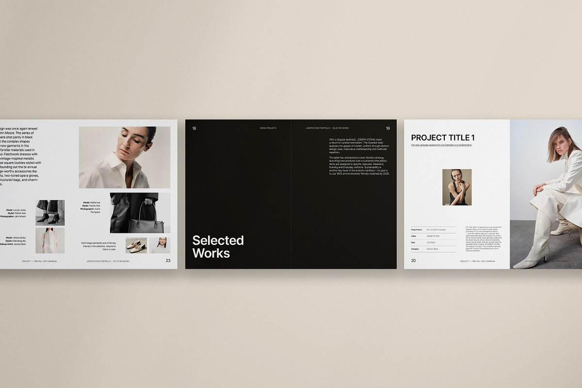 JOSEPH STONE / Portfolio & Resume, a Brochure Template by Studio Dara (Photo 3 of 14)
