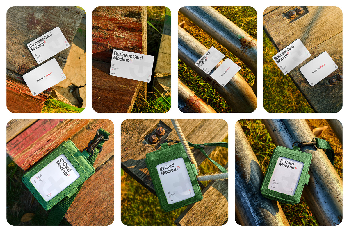 Openfield Card Mockup Bundle (PSD), an Advertising Mockup by Usethis Mockup (Photo 1 of 8)