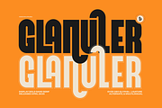 Glanuler | Display Bold Sans Serif, a Sans Serif Font by Denustudios (Thumbnail 1 of 12)