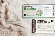 Barcelona Trip Reveal Gift Ticket, a Templates & Theme by Snapybiz (Thumbnail 9 of 10)