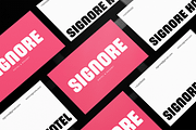 Louvere – Logo Font, a Sans Serif Font by overlaytemplates (Thumbnail 2 of 5)